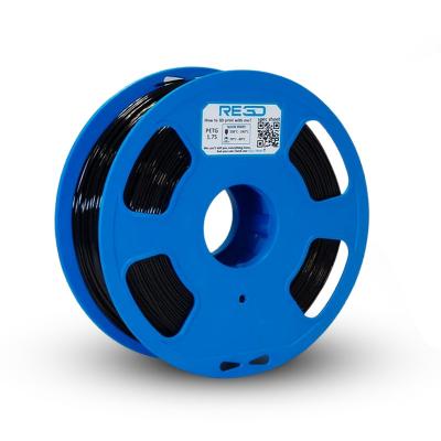 RE3D PET-G filament 1.75 mm, 1 kg (2.2 lbs) - black