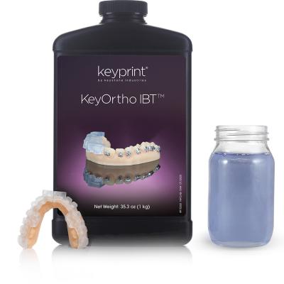 Biocompatible Resin - KeyOrtho IBT - Clear, Translucent