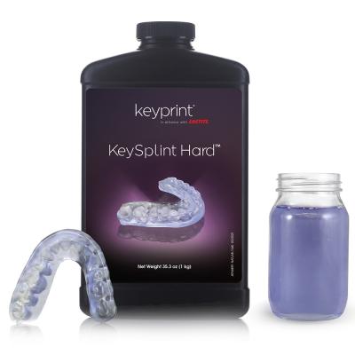 Biocompatible Resin - KeySplint Hard - Light violet, Translucent