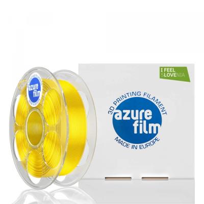 AzureFilm PLA filament 1.75, 1 kg ( 2 lbs ) - yellow transparent