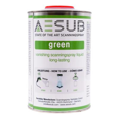 AESUB green spray for 3D scanning