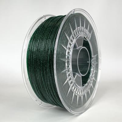 Devil Design PET-G filament 1.75 mm, 1 kg (2.0 lbs) - galaxy green