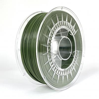 Devil Design PLA filament 1.75 mm, 1 kg (2.0 lbs) - olive green