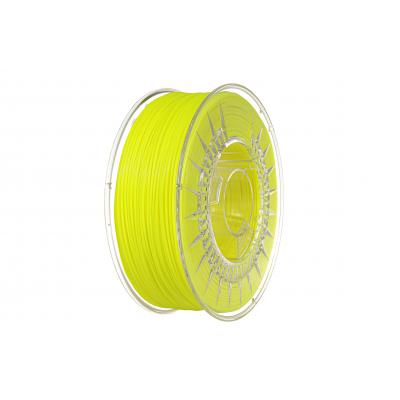 Devil Design PLA filament 1.75 mm, 1 kg (2.0 lbs) - super yellow