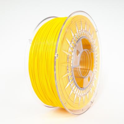 Devil Design TPU filament 1.75 mm, 1 kg (2.0 lbs) - bright  yellow