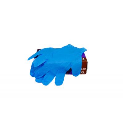 Blue nitrile gloves - XL