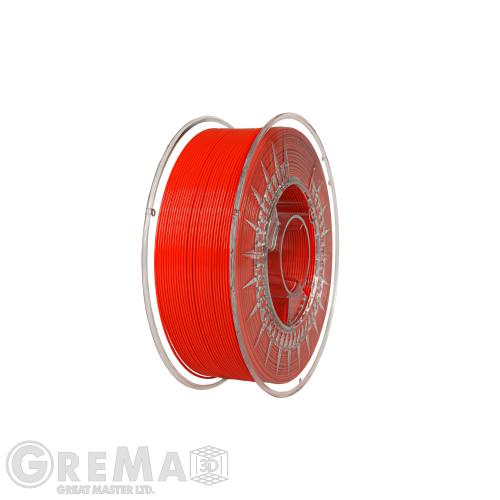 PLA Devil Design PLA filament 1.75 mm, 1 kg (2.2 lbs) - super red