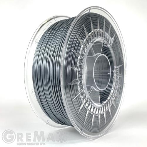 PLA Devil Design PLA filament 1.75 mm, 1 kg (2.2 lbs) - silver