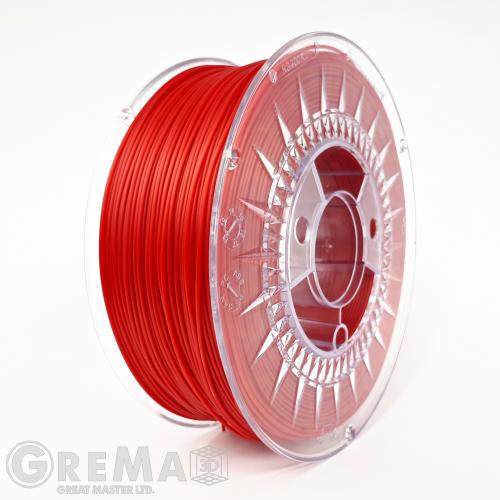 PLA Devil Design PLA filament 1.75 mm, 1 kg (2.0 lbs) - hot red