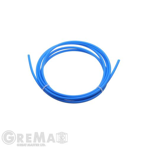 Spare parts PTFE Teflon tube 4 mm x 2 mm, 1000 mm, blue and red