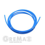 PTFE Teflon tube 4 mm x 2 mm, 1000 mm, blue and red