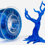 Devil Design PET-G filament 1.75 mm, 1 kg (2.0 lbs) - super blue transparent