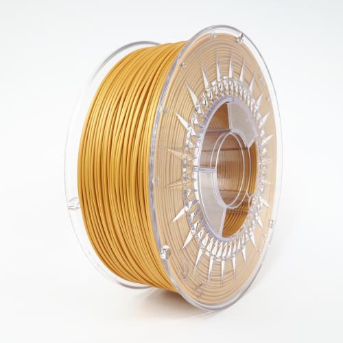 PLA Devil Design PLA filament 1.75 mm, 1 kg (2.0 lbs) - gold