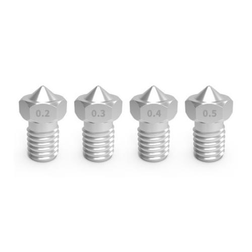 Spare parts Nozzle E3D V5 - V6, M6 0.1 mm - 1.0 mm , 1.75 - stainless steel