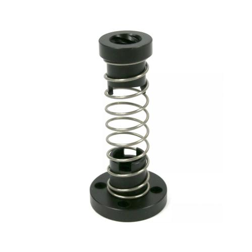 Spare parts Lead nut TR8x8 POM with anti-backlash spring