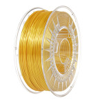 Devil Design SILK filament 1.75 mm, 1 kg (2.0 lbs) - light gold